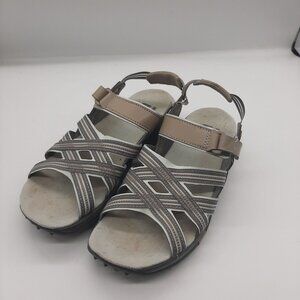 FootJoy Womens Golf Sandals Size 9 Adjustable Straps & Rugged Soles